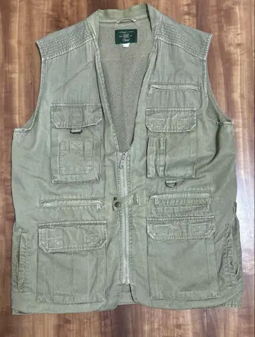 Orvis 낚시용 조끼 다기능 포켓 새상품급 올리브 L-XL 상당