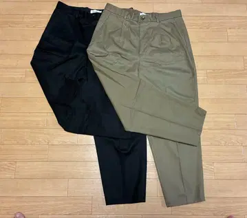 [ 새상품급 ] steven alan 테이퍼드 앵클 팬츠 L 2개 세트