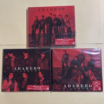 ABARERO / SixTONES 3장 세트
