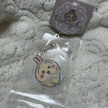 치이카와 아크릴 키링 리본 토끼 Go!HARAJUKU
