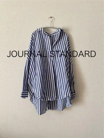JOURNAL STANDARD 스트라이프 오버 사이즈 셔츠