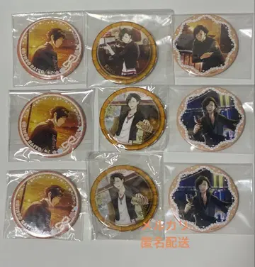 꿈빛 캐스트 신도 카이토 76mm 캔뱃지 9개 세트