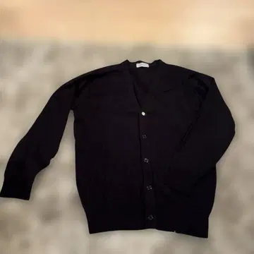 JOHN SMEDLEY 블랙 가디건 M