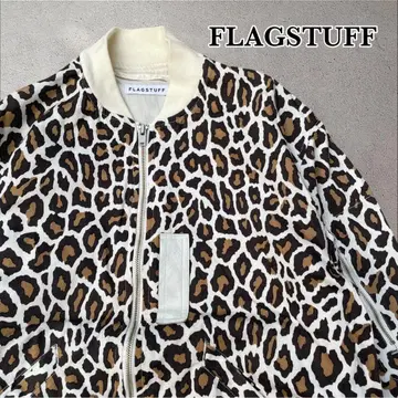 FLAGSTUFF Leopard MA-1 Jacket 레오파드 M