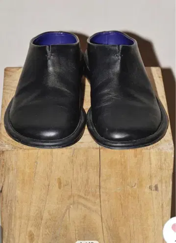 todayful slide leather shoes 38