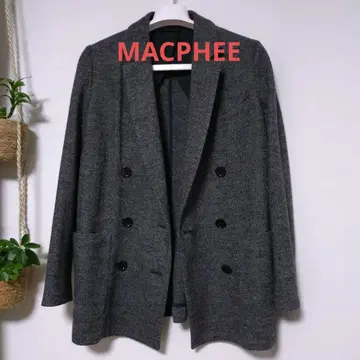 MACPHEE 투모로우랜드 더블 브레스트 테일러드 자켓 M