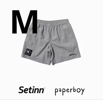 M 사이즈 Setinn x Paperboy Tour shorts