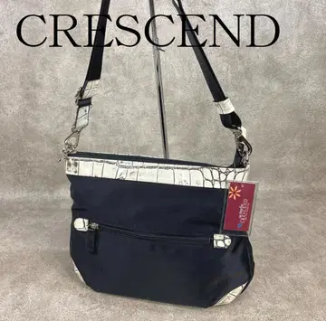 [ 미사용 ] CRESCEND 크레셴도 나일론 & 소가죽 숄더 백