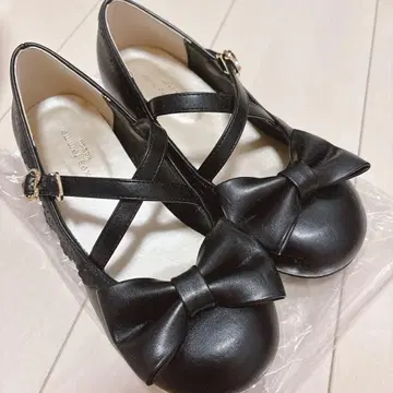 axes femme kawaii 리본 펌프스 신발 M