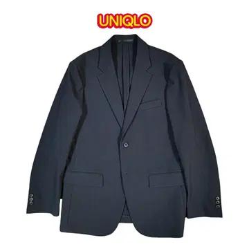 유니클로 감동 자켓 네이비 M 사이즈 UNIQLO