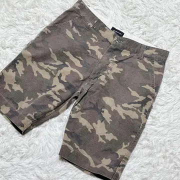 [ c6306 ] ANTIQULOTHES 숏팬츠 카모 패턴