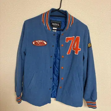 Von Dutch 바시티 자켓 L 파랑 74자수