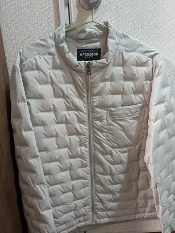 McGREGOR 화이트 퀼팅 자켓