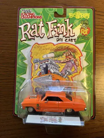 RACING CHAMPIONS 랫 핑크 다이캐스트