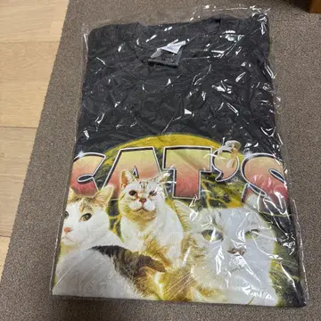 cats issue 캐츠 이슈 부츠 티셔츠 숯 블랙 M 사이즈 완판템