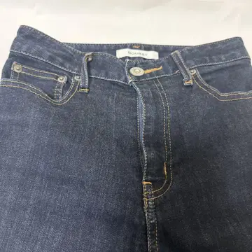 [ 새상품급 ] MOUSSY 다크 블루 하이웨스트 스키니 데님