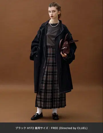 [ forksy. ] 2WAY 데님 모즈 코트/베스트