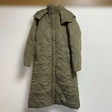 롱 다운 코트