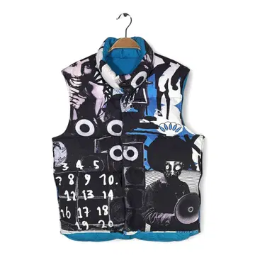 푸마 다운 베스트 리버서블 맥아더 우주 파이롯트 올 패턴 M 상당