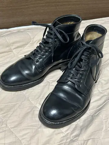 알든 모디파이드 라스트 쉘 코도반 부츠 6.5 블랙