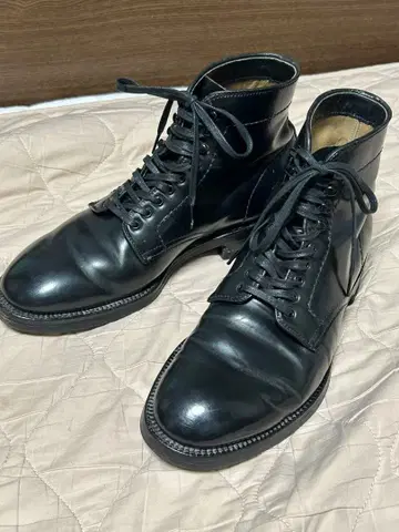 알든 모디파이드 라스트 쉘 코도반 부츠 6.5 블랙