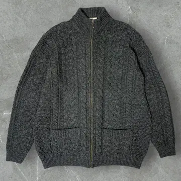 [ 90s/아일랜드제 ] CarraigDonn 드라이버 니트 케이블 편직