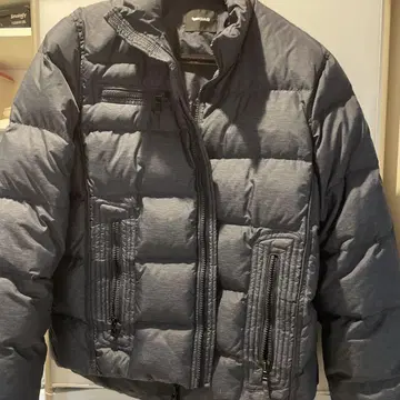 GAS 덕 다운 자켓 그레이