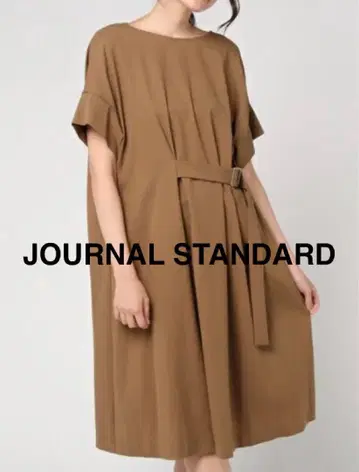 JOURNAL STANDARD NEU 반팔 원피스 브라운