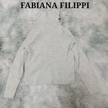 FABIANA FILIPPI 메리노울 캐시미어 터틀넥 니트