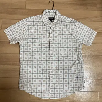 Brixton 체크 무늬 도트 셔츠 S