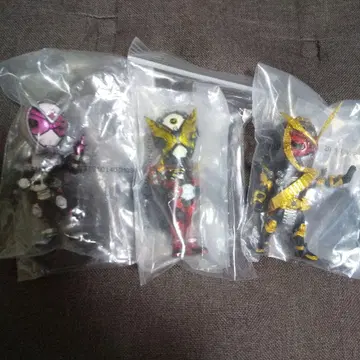 SD 가면라이더 지오 게이츠 오마지오 3체 세트