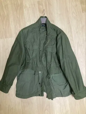 BEAMS 밀리터리 자켓 S 사이즈 올리브 그린