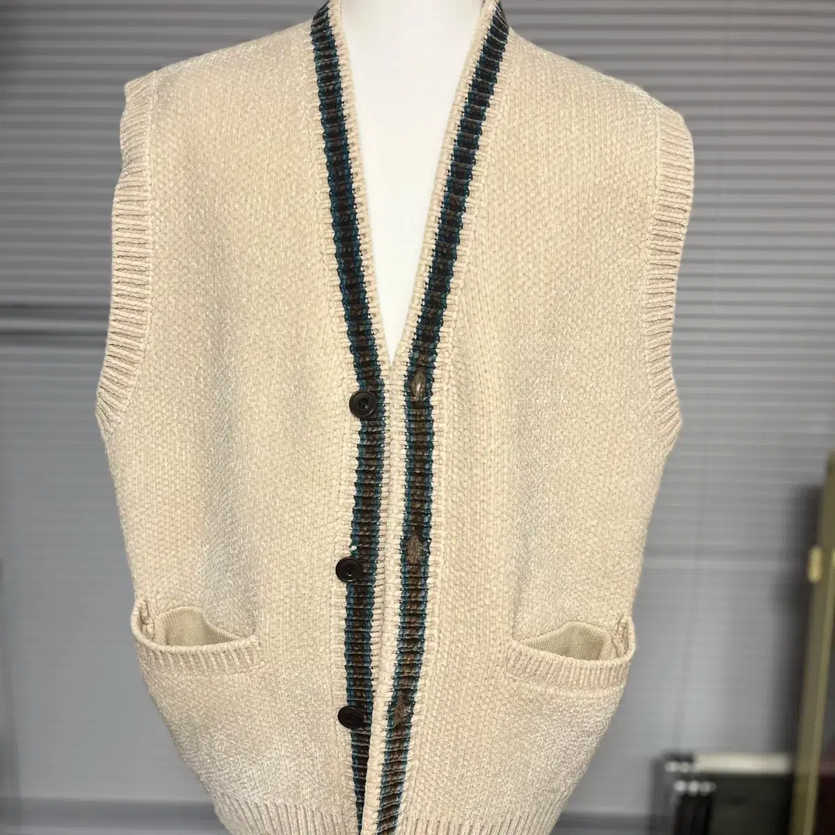 KITH Ruben Oversized Knit Vest XL