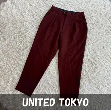 [ UNITED TOKYO ] 테이퍼드 팬츠 사이즈 표기 2