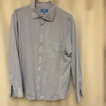 WWS 3L 궁극의 와이드 칼라 셔츠 (색스 블루)