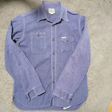Pherrow's Shirt Company 블루 긴팔 셔츠