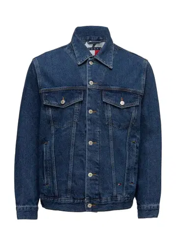 Tommy Hilfiger 다크 블루 데님 자켓