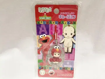 로즈 오닐 큐피 x 엘모 세서미 스트릿 콜라보 꼬리 달린 스트랩