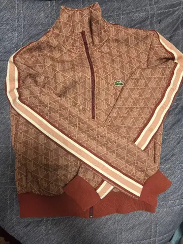 Lacoste 지오메트릭 패턴 자켓