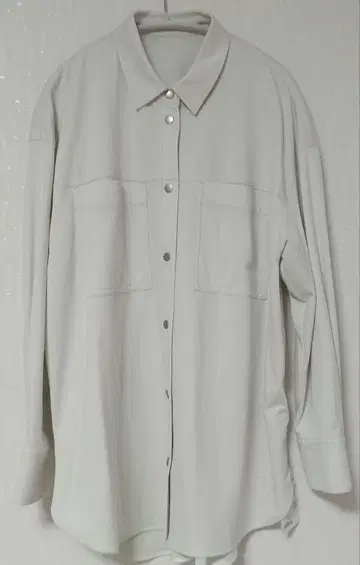 [ 새상품 ] La f 라에프 별주 긴팔 셔츠 스트레치 큐프라 사용