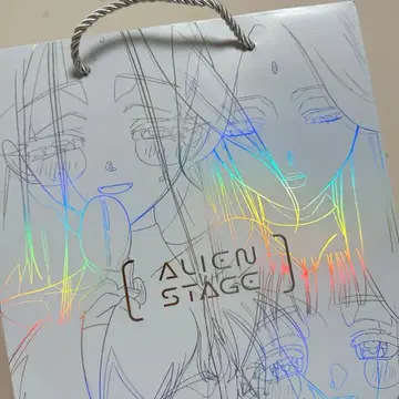 ALIEN STAGE 에이리언 스테이지 c105 종이 봉투 쇼핑백