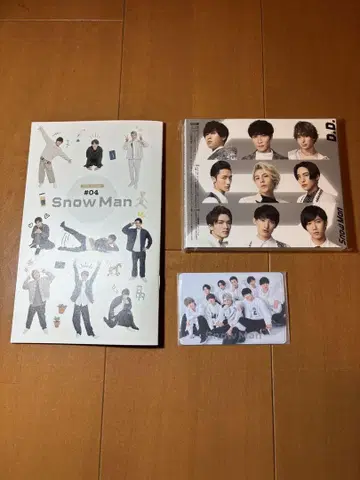 SnowMan D.D. 초회반 FC 입회 혜택 회원증 케이스 뉴스레터