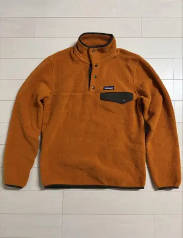 Patagonia Synchilla 플리스 자켓 XS 오렌지