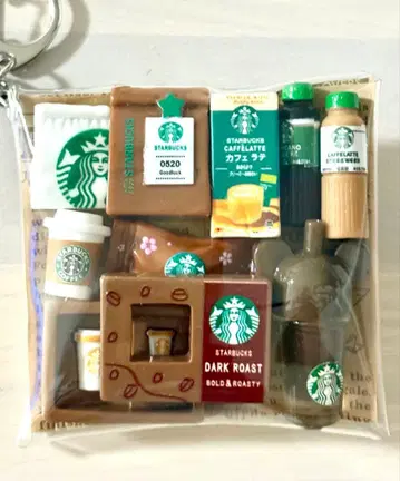 가챠 파우치 카페풍 데코레이션 부품 데코 부품