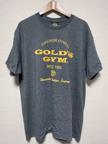GOLD'S GYM 티셔츠 [ 하라주쿠 도쿄 2장 세트 ]