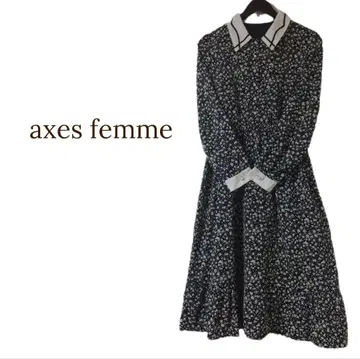 axes femme 엑시즈팜 꽃무늬 원피스