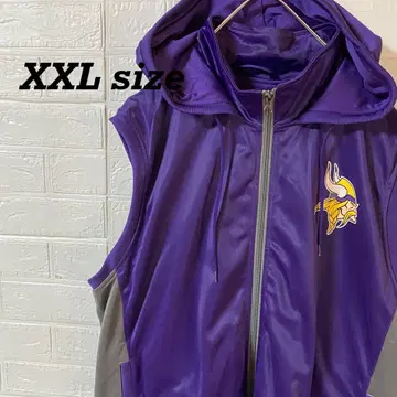 NFL 미네소타 바이킹스 오버 사이즈 후디 베스트