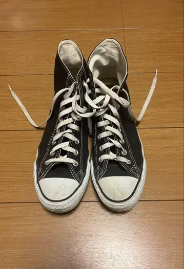컨버스 ALL STAR 블랙 하이컷 스니커즈