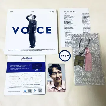 온유 VOICE 1st Mini Album 화이트 ONEW