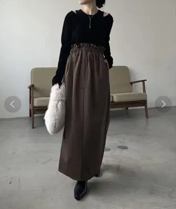 CAPRICIEUX LE'MAGE 벨로아 도킹 원피스